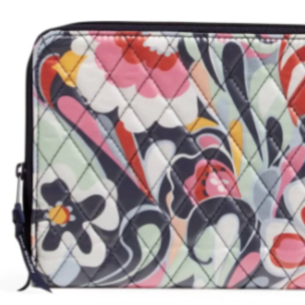 Vera Bradley Mod Paisley Personal Travel Organizer Pouch NWT $45